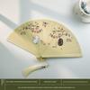 All-Bamboo Folding Fan, Ancient Style, Compact, Portable, Foldable Gift Fan, Chinese Style, Hanfu, Cheongsam, Photo Shoot, Dance Fan