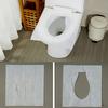 50PCS Disposable Toilet Seat Paper, Travel Portable Toilet Seat Paper, Toilet Paper