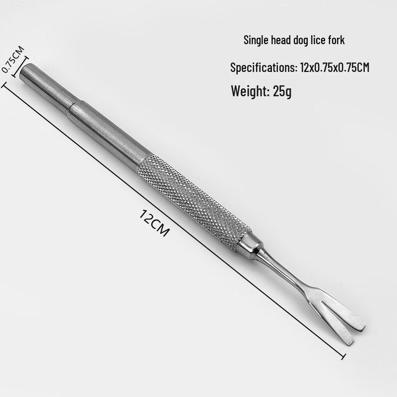 

Инструмент для удаления клещей и блох у собак из нержавеющей стали