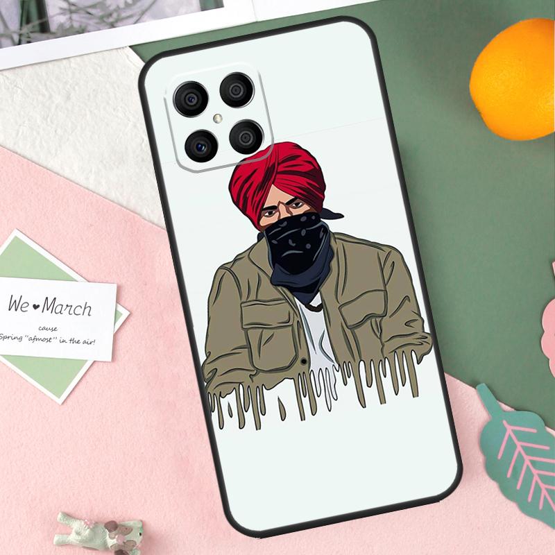 Sidhu Moosewala Case For Honor X8b X9b X9c X9a X8a X8 X9 50 70 90 Lite Honor 200 Lite Magic 7 5 6 Pro Cover