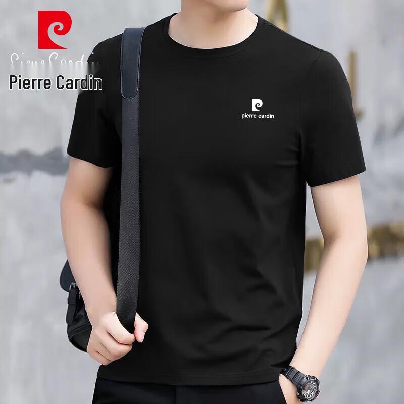 Pierre Cardin Men s Loose Fit Short Sleeve Round Neck T-Shirt S 1990₽