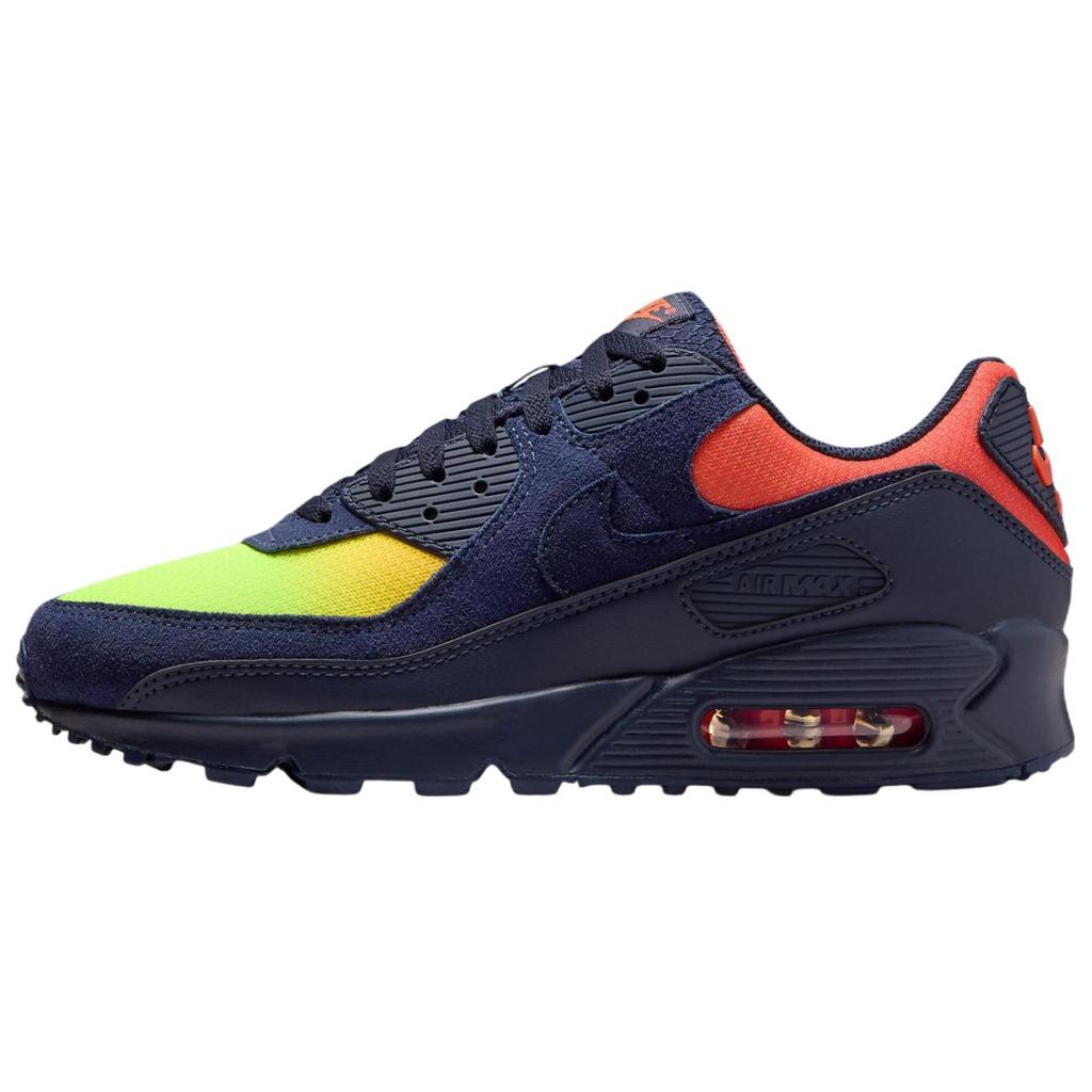 Nike Scarpe da Corsa Basse Air Max 90 Unisex Blu Arancio DM0029-700