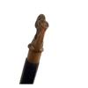 Antique Brass Victorian Head Handle Vintage Style Wooden Walking Stick Cane Gift
