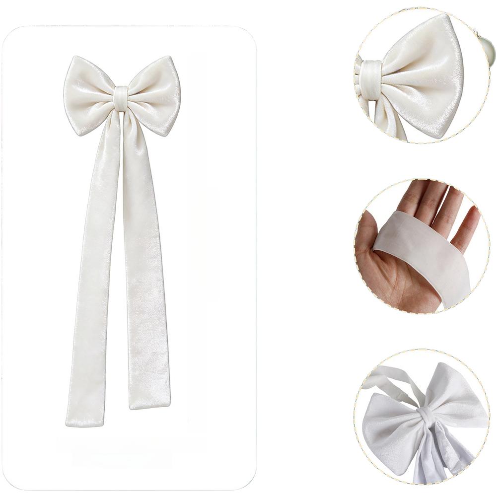 Chair Decoration Velvet Bow with Butterfly Knot for For wedding Birthday Party Holiday Celebration Chair Accessory