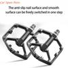 Y4UA 1Pair Bicycles Pedals Sealed Bearing Light Weight Road Bike Pedals Flat Pedals