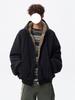 Trendy Reversible Faux Rabbit Fur Men's Winter Jacket: Cool, Warm, Retro Hooded Cotton Coat for Couples