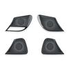 Pour Genesis G70 -2025 Tuning Voiture Fibre de Carbone Console Centrale Levier de Vitesse Boutons de Fenêtre Couvercle d'Aérateur Central Accessoires LHD