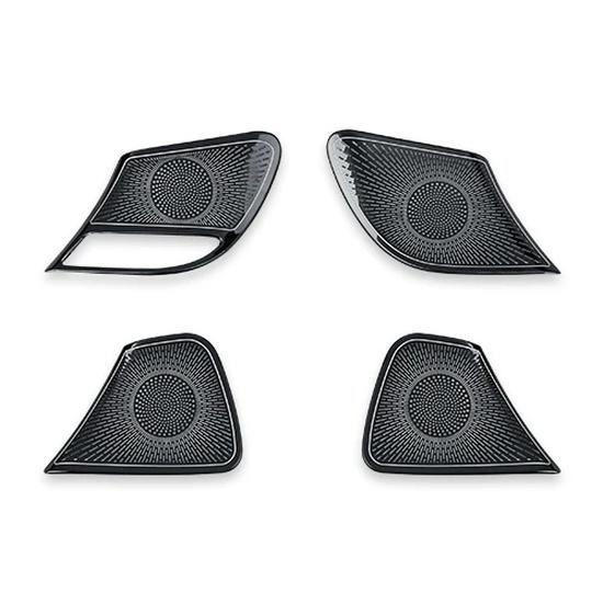 Pour Genesis G70 -2025 Tuning Voiture Fibre de Carbone Console Centrale Levier de Vitesse Boutons de Fenêtre Couvercle d'Aérateur Central Accessoires LHD
