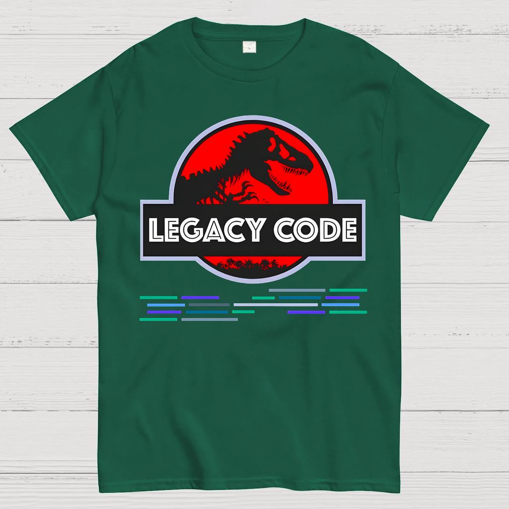 Developer Legacy Code Cotton Summer Casual Cool Loose T-Shirt