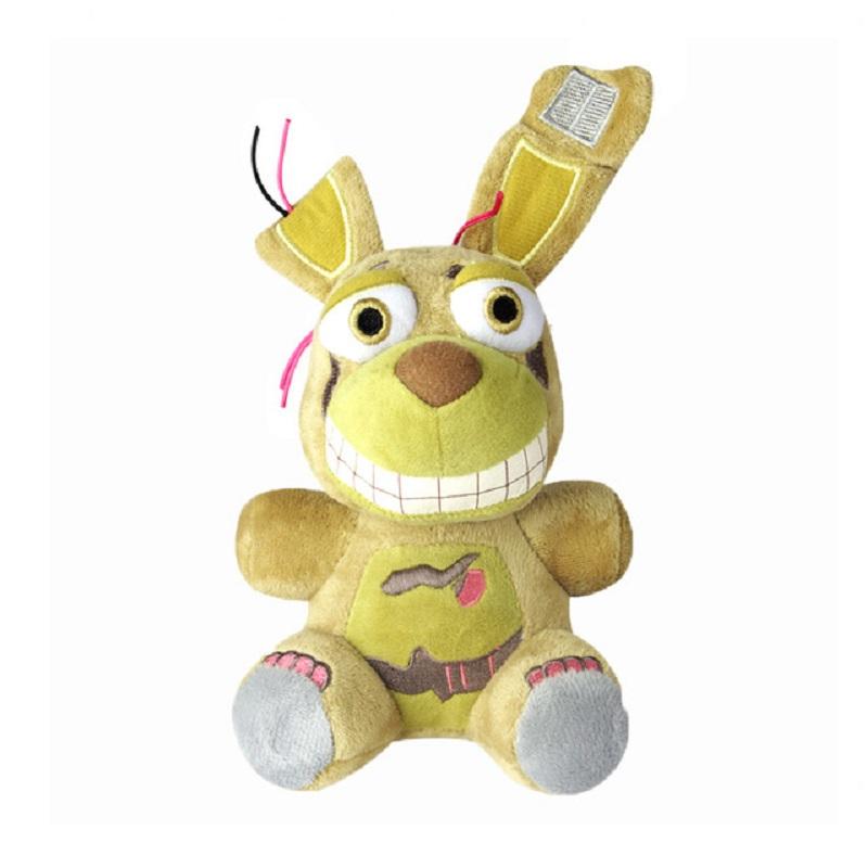 18cm FNAF Plyšáci Freddy Fazbear Medvěd Foxy Králík Bonnie Chica Plyšáci Hračky 5 Nocí u Freddyho Plyšáci Hračky Dárky