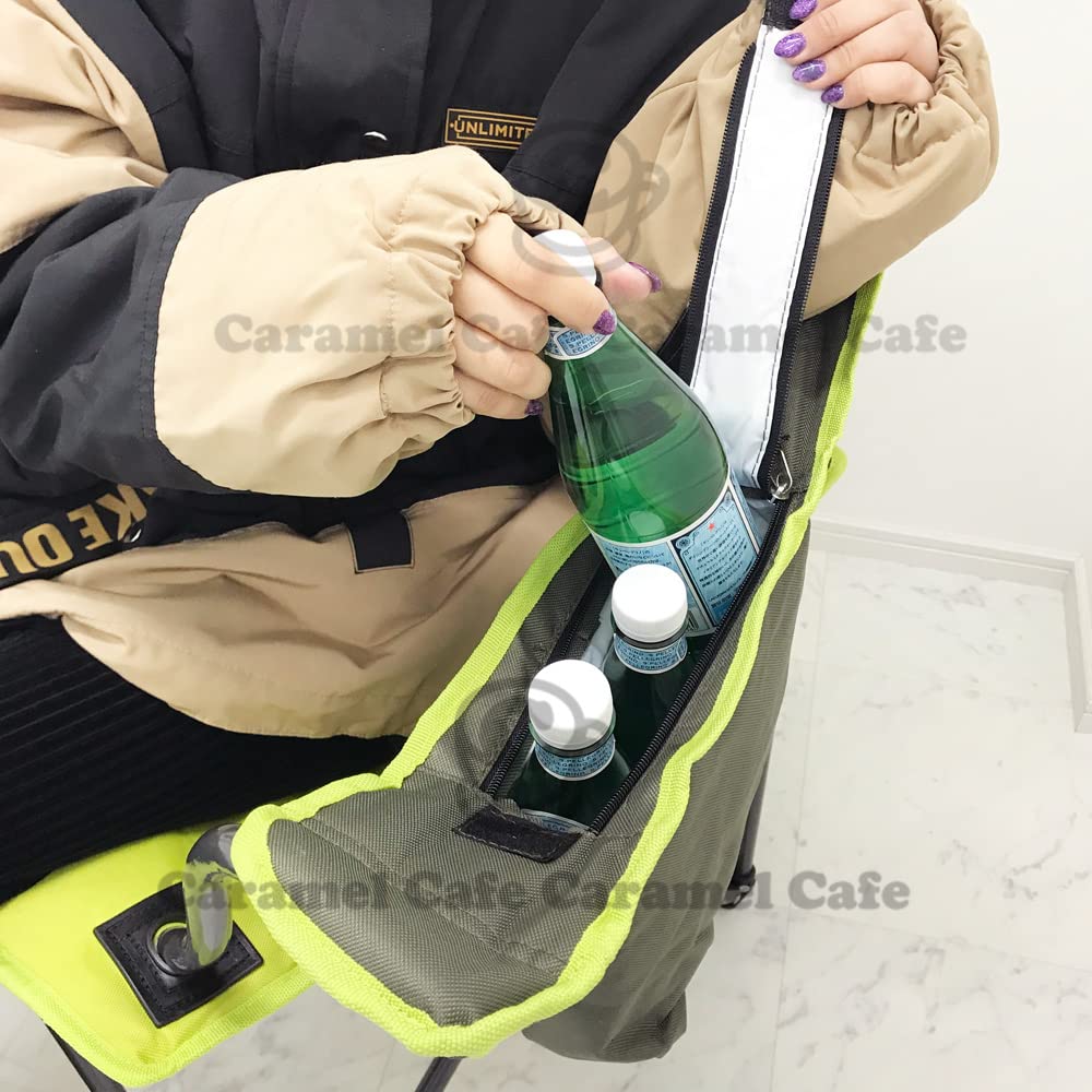 COLEMAN Folding Camping Chair with Drink Holder and Cooler Bag