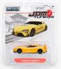 JADA Metal JDM Tuners Toyota Concept Yellow Diecast Toy Car Blister Pack 1/64 FT-1