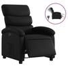 VidaXL Electric Recliner, Relaxation Chair with Adjustable Backrest and Footrest, Living Room Seat, Modern, 3204026