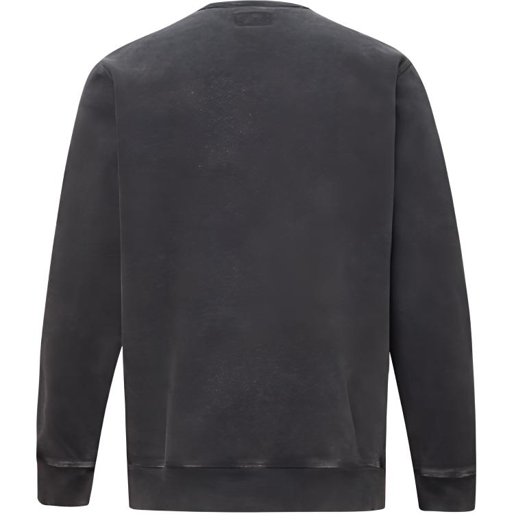 Converse Jack Purcell Sweatshirts Men's Ink Black Crew Neck Moderate Regular 10021572-A01