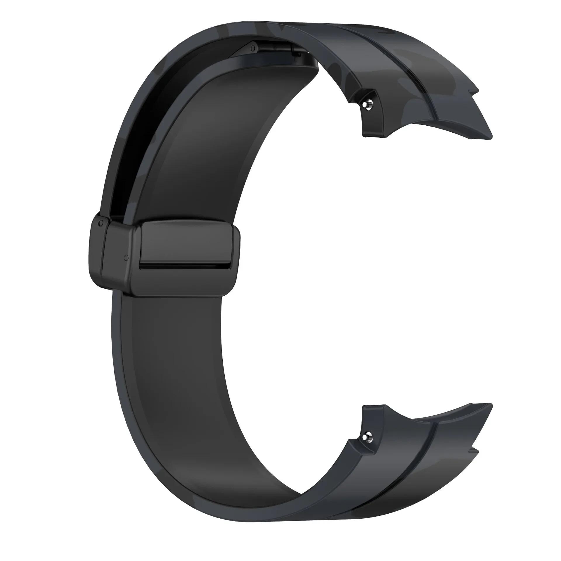 Силиконовый ремешок для Samsung Galaxy Watch Pro 45 мм 7 6 5 4 40 мм 44 мм Камуфляжный Удобный для Watch 6 Classic 47 мм 43 мм Браслет Galaxy Watch 4-5-6-7