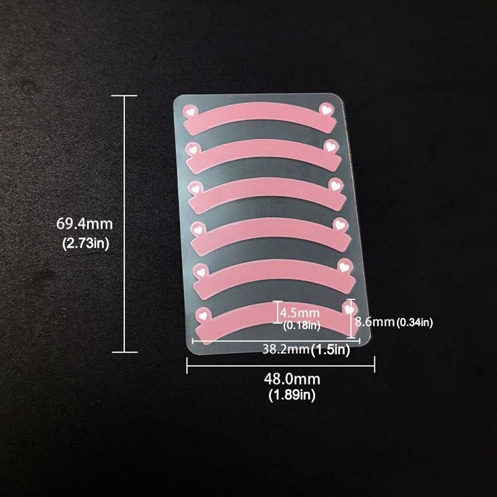 3Pairs Applicator Tools Eyelash Perm Curler Eyelash Extension Sticky Lashes Rods  for Women