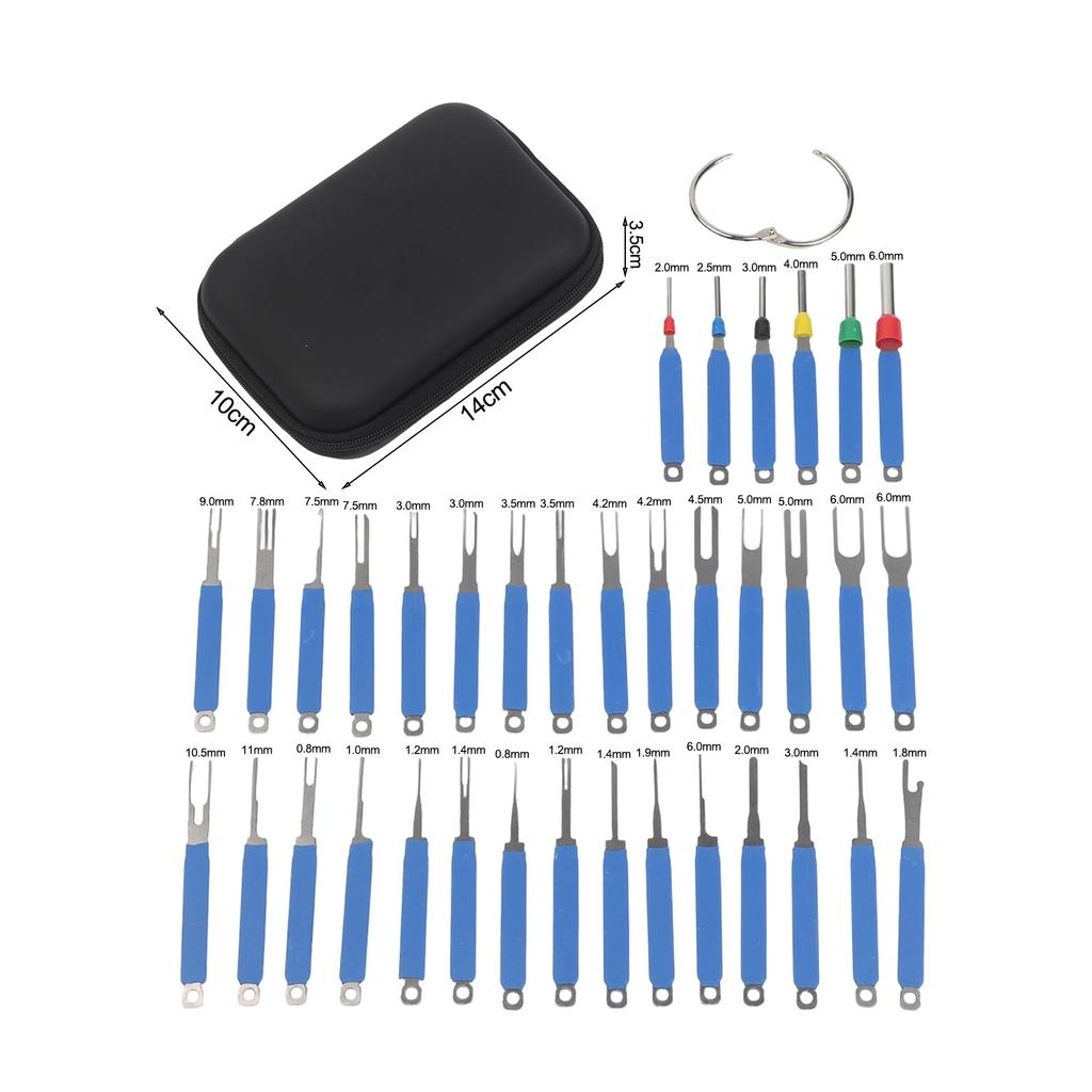 Automotive Tool Set Depinning Tool Kit Terminal Removal Tool