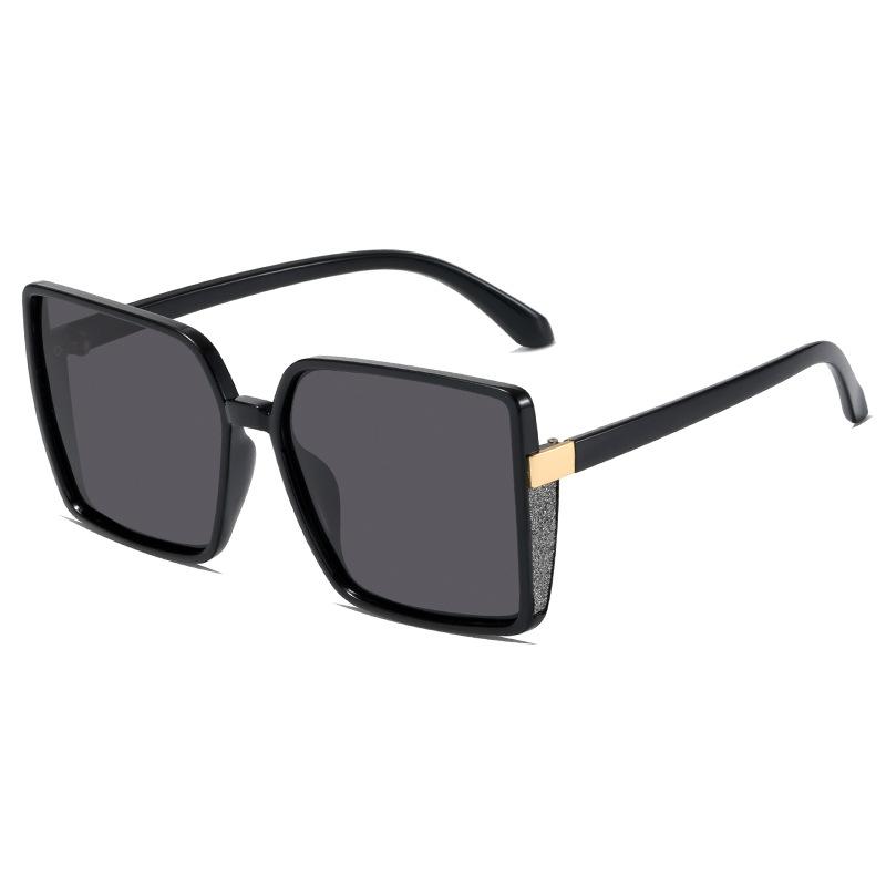 

Sunglasses Women S Square Large Frame Shows Face Small Street Shooting Driving Polarized Sunglasses Anti-Ultraviolet Tide polarized sunglasses