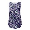 Tank Top For Women Ruffle Tops Loose Tops Casual Oversized Tops Pleated Tops Button Down Casual Summer Floral Tops