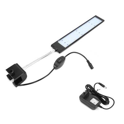 10W LED Fish Tank Clip On Light 27LEDs High Brightness Clamp Aquarium Light Lamp
