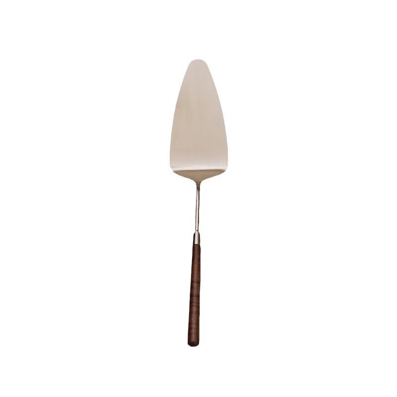 Zuozhixun Walnut Handle Stainless Steel Serving Ladle