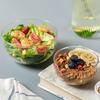 350/600ml Glass Mixing Bowl Transparent Serving Bowl Food Container Salad Bowl  Yogurt