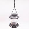 Folding Hanging Bird Feeder Waterproof with Roof Hummingbird Feeder Large Capacity Wild Bird Feeder Wild Birds