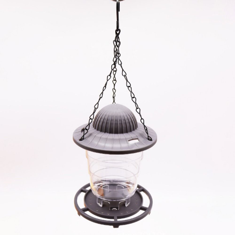 Folding Hanging Bird Feeder Waterproof with Roof Hummingbird Feeder Large Capacity Wild Bird Feeder Wild Birds