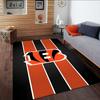 Bengals Team Logo Artwork  Carpet, Kitchen Rugs, Yoga Mat, Non-Slip Mats, Rug for Bathroom, Living Room bedroom, Camping Rugs Christmas Gift