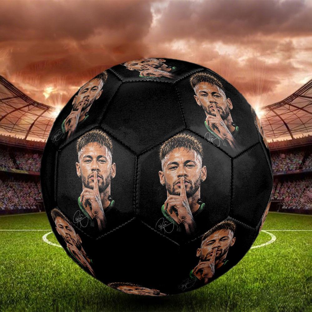 1 Stück Neymar Fußball Größe 5 Hallenfußball Mode Bunt Hinterhofspiel - Großartig für Sportfans Geschenk HE45
