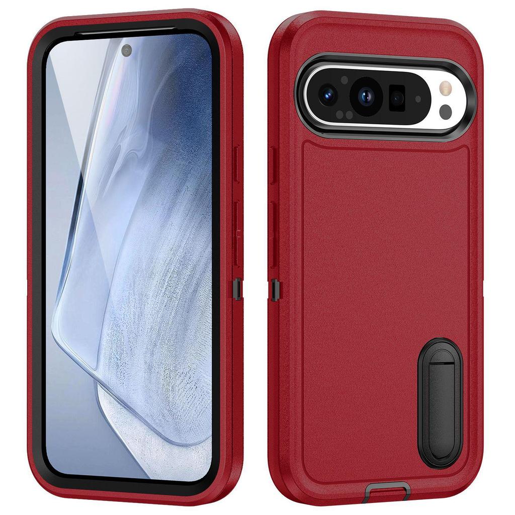 Google Pixel 9 Pro XL Case: Cross-Border Compatible, Drop-Proof, Three-Proof with Stand, In Stock