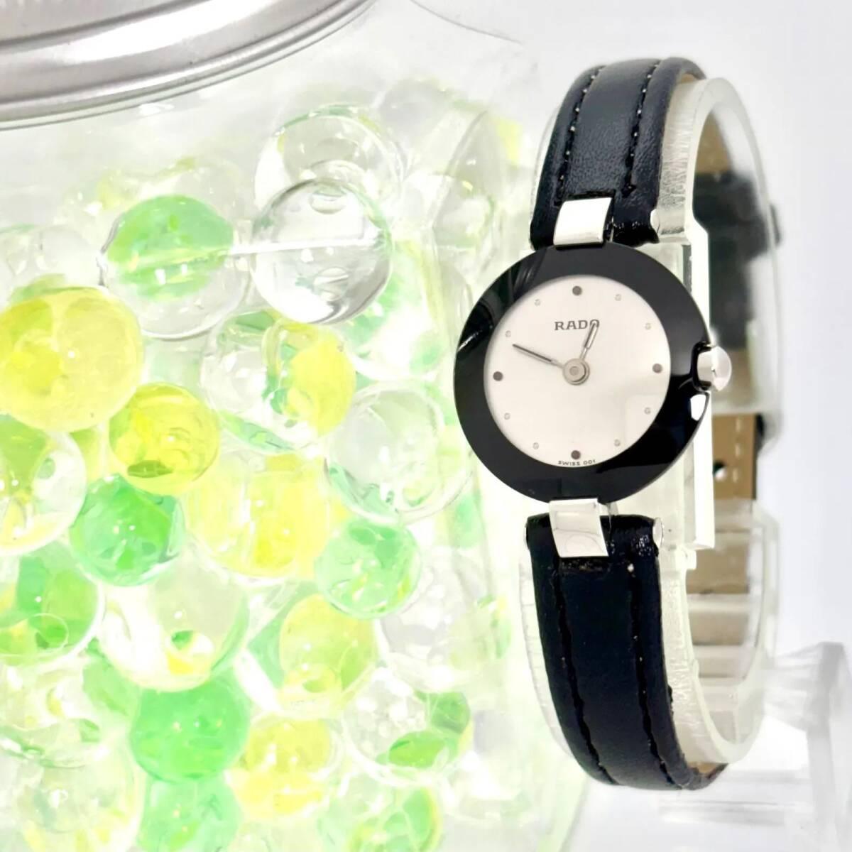 Used [New battery] RADO Ladies watch 204.3578.4 New belt