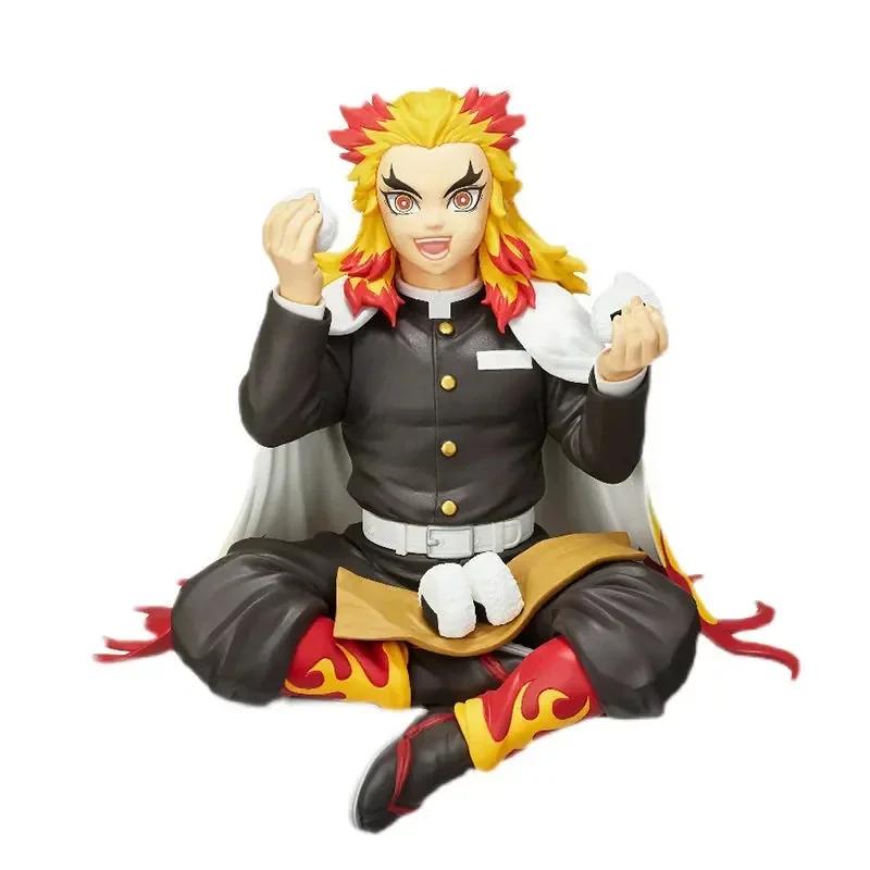 Anime@ Demon Slayer Action Figures Tanjirou Tomioka GiyuuZenitsu  Kochou Nezuko Anime Figure Collect Kid Doll Toys for Children