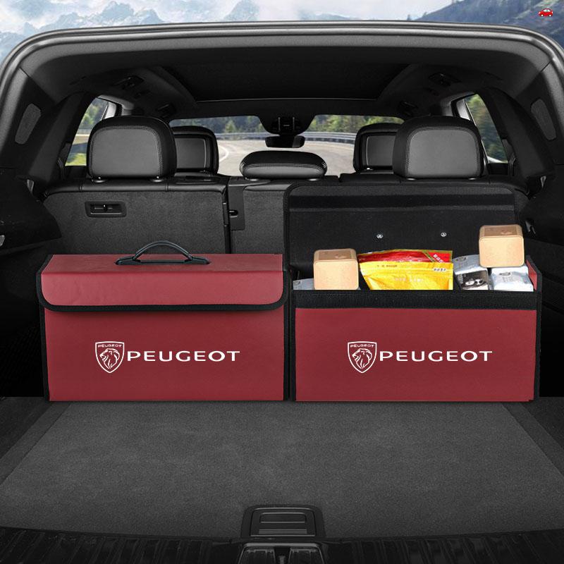 Auto Kofferraum Organizer Box Große Kapazität Faltbare Aufbewahrungstasche Für Peugeot 5008 508 408 4008 308 3008 208 2008 Landtrek Rifter