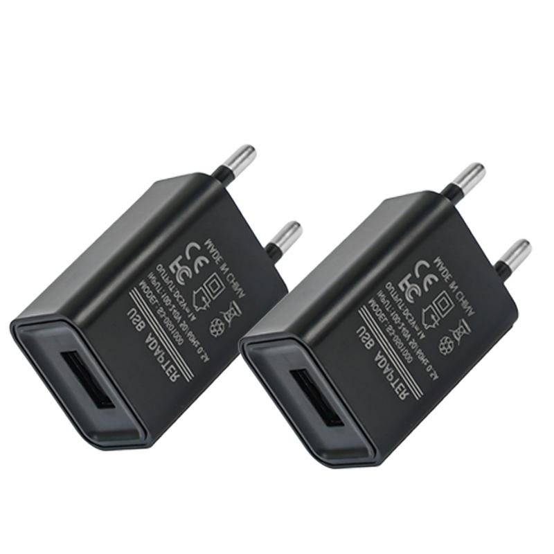 

5/1 шт. Универсальное зарядное устройство для телефона 5 В 1 А с европейской вилкой USB, адаптер питания для iPhone iPad Samsung Xiaomi Redmi Google 2 Black