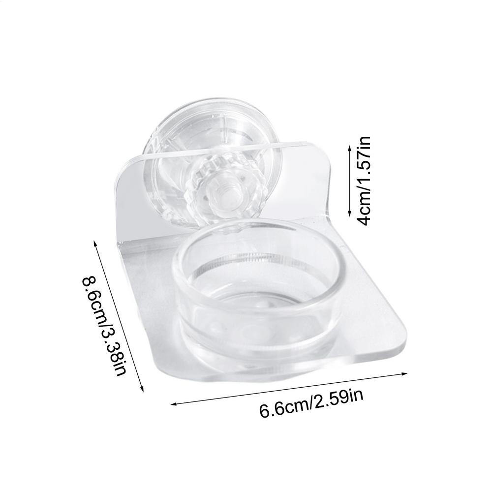 

Magnetic Reptiles Suction Cup Food Tray Gecko Easy Installation Feeding Station Food Dish For Lizards Chameleons Tree Frogs