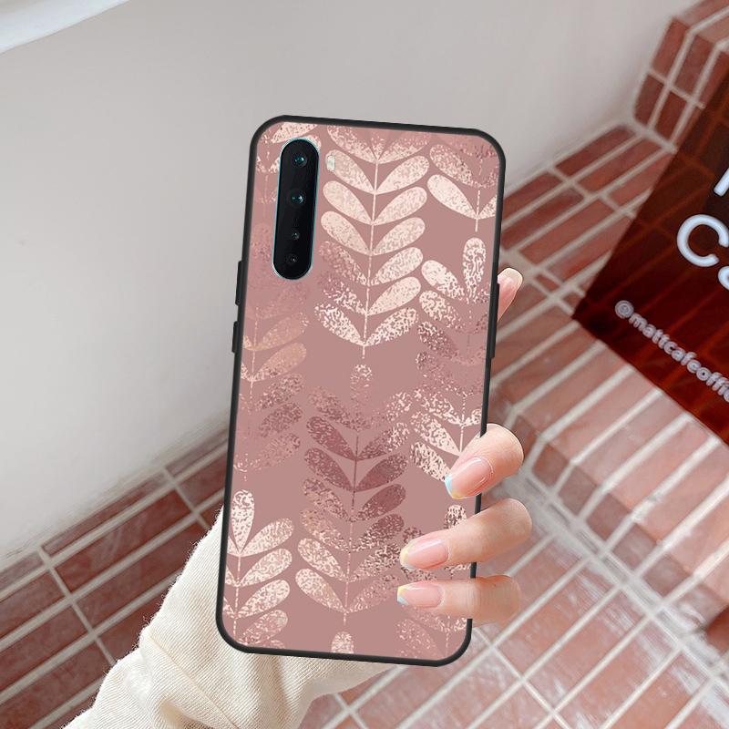 

Love Rose Gold Style Case For OnePlus Nord 5 CE 2 3 4 Lite N20 N30 OnePlus 15 13 12 11 10R 13R 10T 13T 12R Cover OnePlus 10Pro