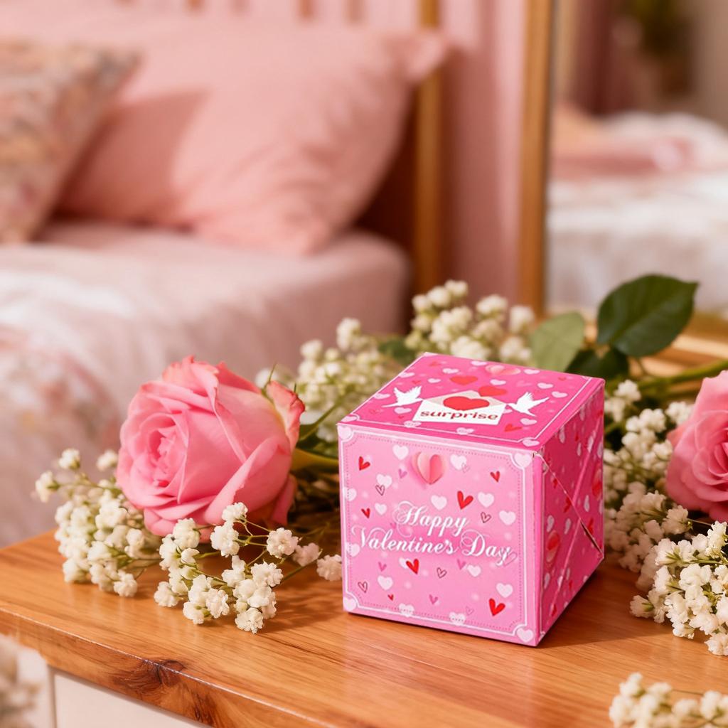 Surprise Jump Box Red Envelope Valentine's Day Surprise Gift Box Creative Gifts Suitable For Valentine's Day, Christmas, Birthdays, And Parties