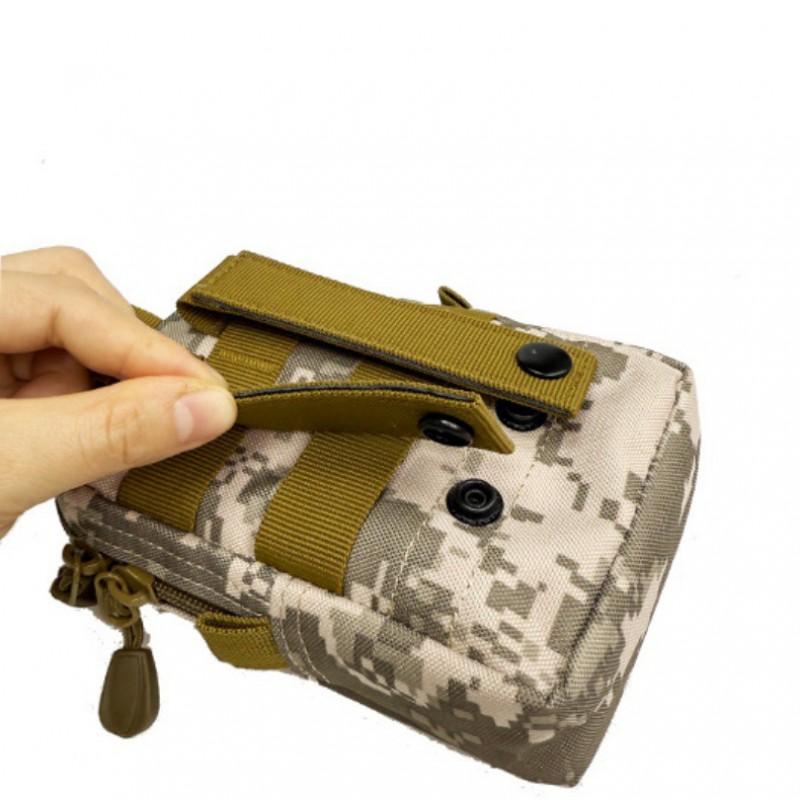 Tactical Utility Pouch Backpack Hydration Bladder Carrier Outdoor Hiking Running Waist Pack Multifunctional Molle Accessory