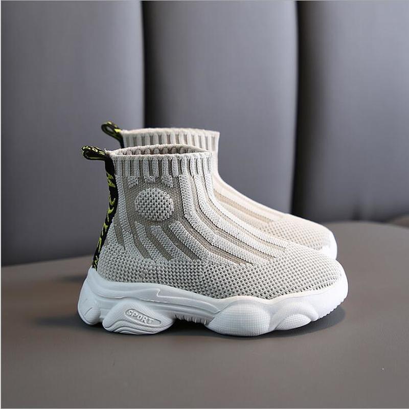 Children Toddler Short Boots Baby Boys Girls Mesh Solid Ankle Shoes For Children Kids Breathable Casual Sports Shoes Sneakers