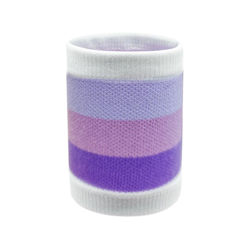 Colorful Cotton Terry Wristband: Sweat-Absorbent, Anti-Sprain Support for Sports