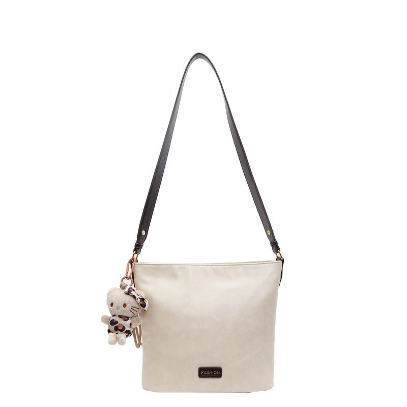 Bags Women'S Retro Casual One Shoulder Underarm Bag Fashion Portable Crossbody Bucket Bag