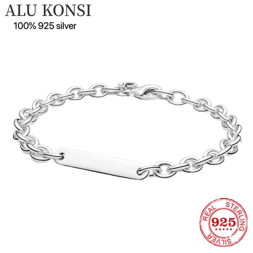 S925 Sterling Silver Pan Bracelets Snake Chain Charm Bracelet Fit Original Charms For Women Girl Diy Making Jewelry