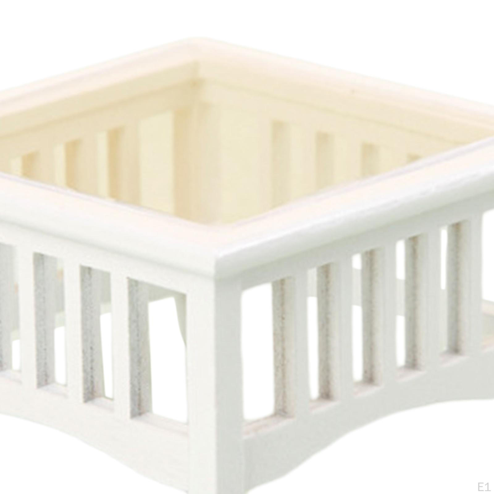 1/12 полый журнальный столик для кукольного домика — фото 3