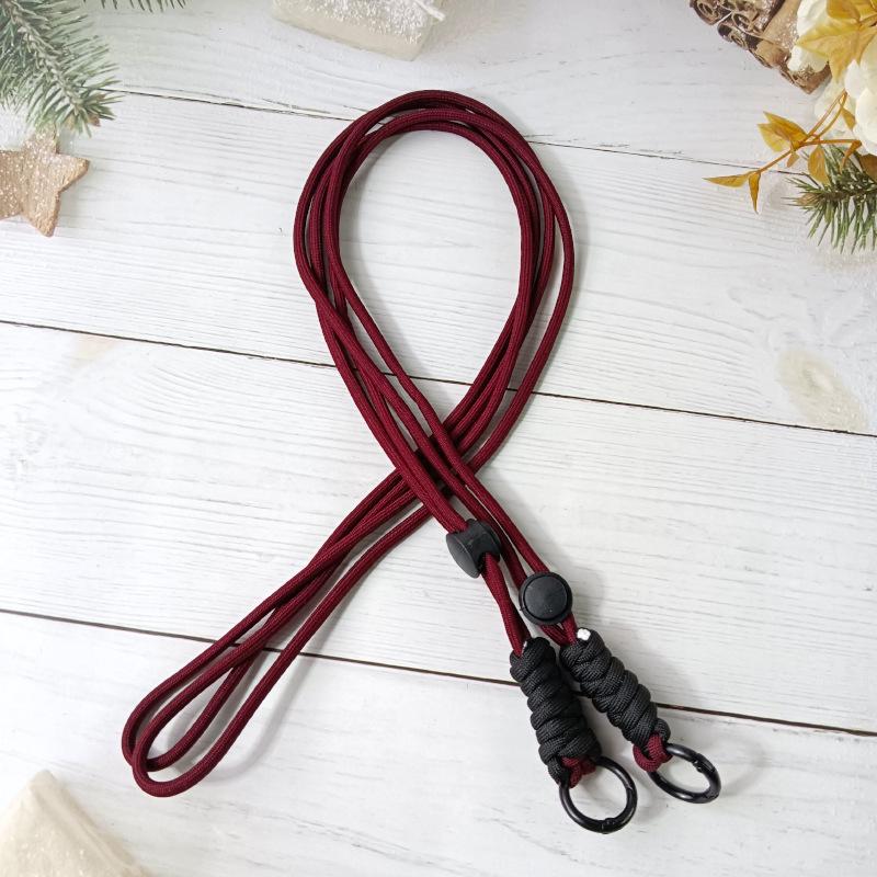 Verstellbares geflochtenes Handy-Lanyard - Abnehmbarer Umhänge-Schultergurt