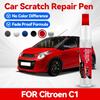 Vehicle for Exclusive Use For Citroen C1 Paint Repair Pen Touch Up Scratch Remover DIY Auto Accessories Black Blue Gray Green