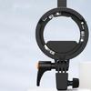 Durability Speedlight Mounting Bracket With Continuous Rotation Adjustment For F1250,F1200,TR950II Creative Lighting Set