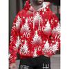 2026 Weihnachts-Hoodies Weihnachtsmann 3D-Druck Herren Damen Hoodie Sweatshirts Lässig Unisex Kapuzenpullover Oberteile Kleidung Mann Pullover