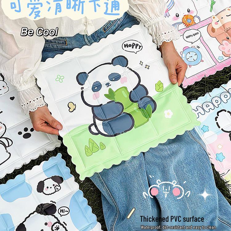 Student Cooling Summer Ice Cushion: No Water Needed for Cool Comfort