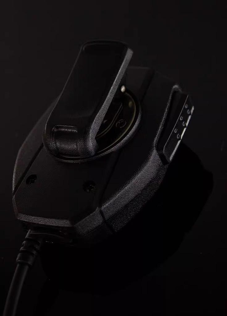 Q1 Walkie-Talkie Mic: Handheld Shoulder Mic for Baofeng & Quansheng K5/K6/8600/8800